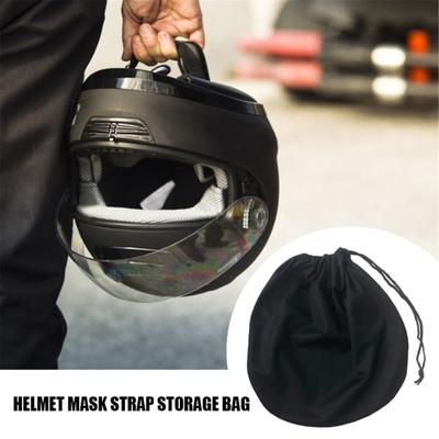 Kask Çantası Kaynak Maskesi Başlığı Saklama Taşıma Çantası Bisiklet Sürme Sporları için Evrensel Alet Kilitlemeli İpli Kumaş