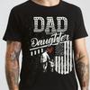 Patriotisches Papa in Tochter-Ära T-Shirt, Vatertagsgeschenk