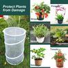 Pop-up Plant Cover Garden Plant Protector Cloches With 4 Ground Stakes & 6 Tag Cards Garden Mesh Protector For Vegetable flowers