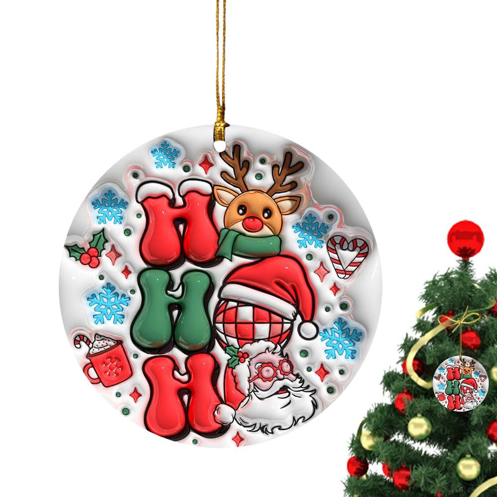 Christmas Wood Pendants Christmas Tree Decorations Exquisite Christmas Tree Front Door Decor Winter Tree Decorations For Home