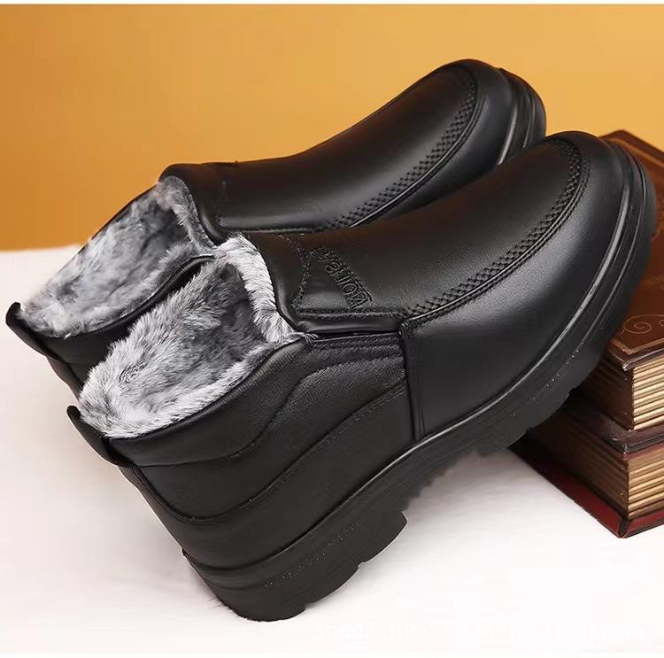 Fashion Boots men's snow outdoor  shoes men's winter boots hiking ankle boots waterproof  shoes work  2025