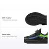 Kids Non-Slip Shock Absorbing Wear-Resistant Breathable Lightweight Low-Top Running Shoes Kids Sneaker Black Green A312415510H-2