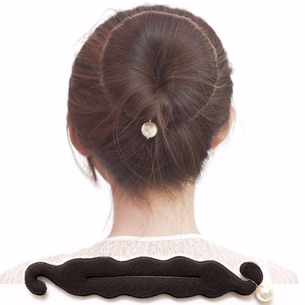 Hair Disk Donut Hairstyle Twist Maker Foam Sponge Clip Bun Curler Braider Hair Bun Maker  Women