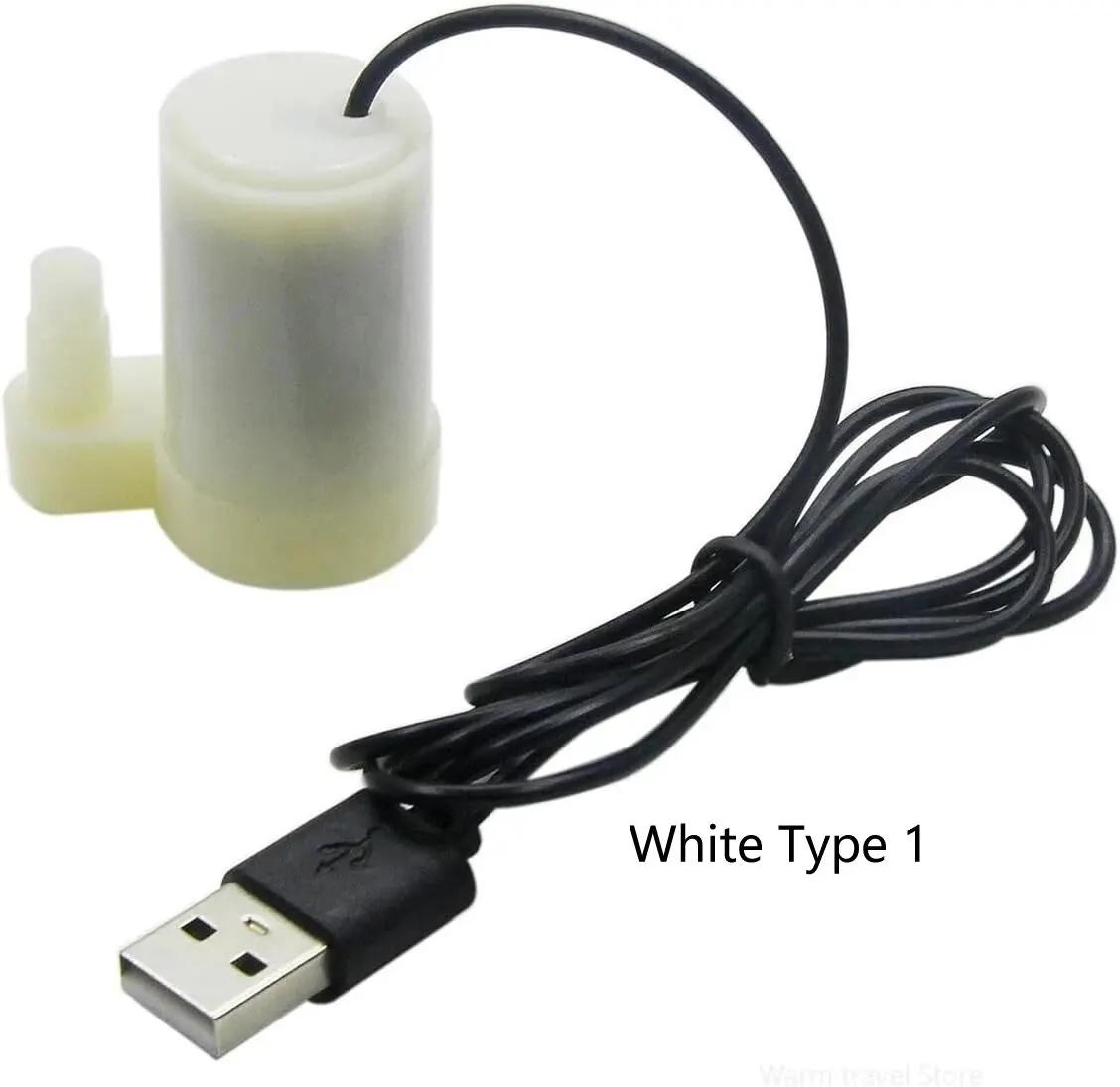

DC 5V USB Mini Submersible Brushless Pump - Quiet for Aquariums, Fish Tanks, Ponds, Fountains & Hydroponics CN