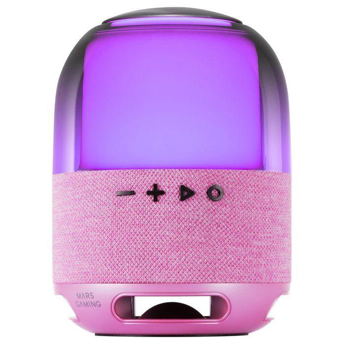 Enceinte Bluetooth Portable - Mars Gaming - MS-FLOW - 15W DeepBass - RGB Orbilight 360° - Bluetooth 5.3