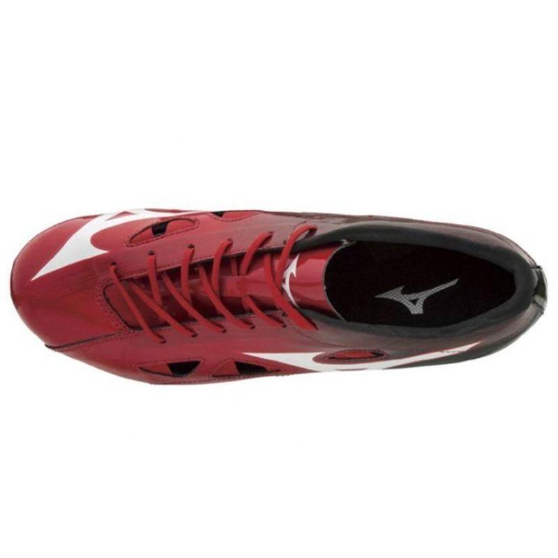 Mizuno Men's Low-Top Sprint Running Shoes Black Red U1GA181201