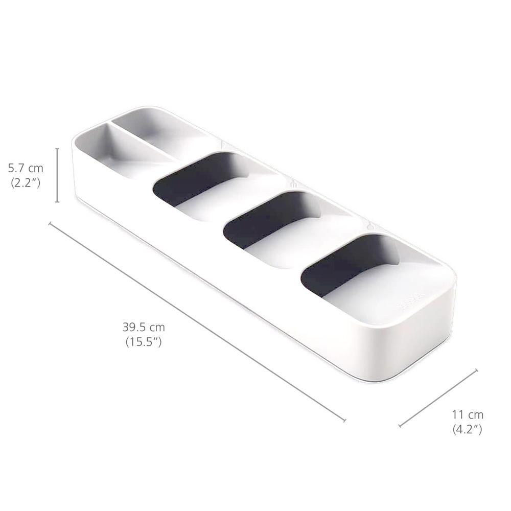 Multi-purpose Cutlery Storage Tray Cutlery Fork Spoon Compartmentalized Organizer Kitchen Drawer Categorized Storage Boxes