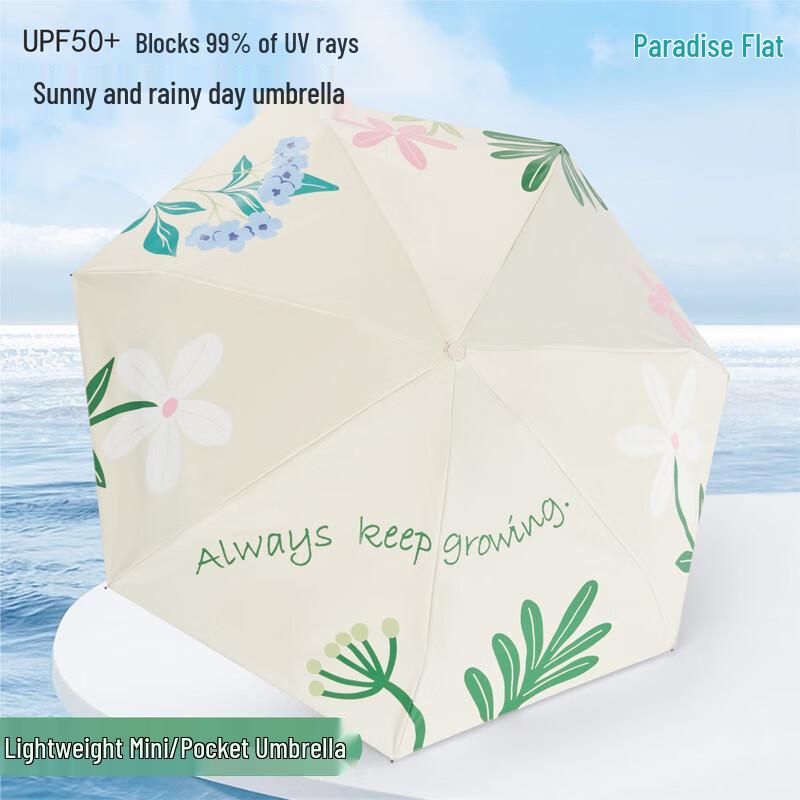 Paradise Umbrella Sun-Kissed Ultralight Capsule Travel Umbrella 2-Pack