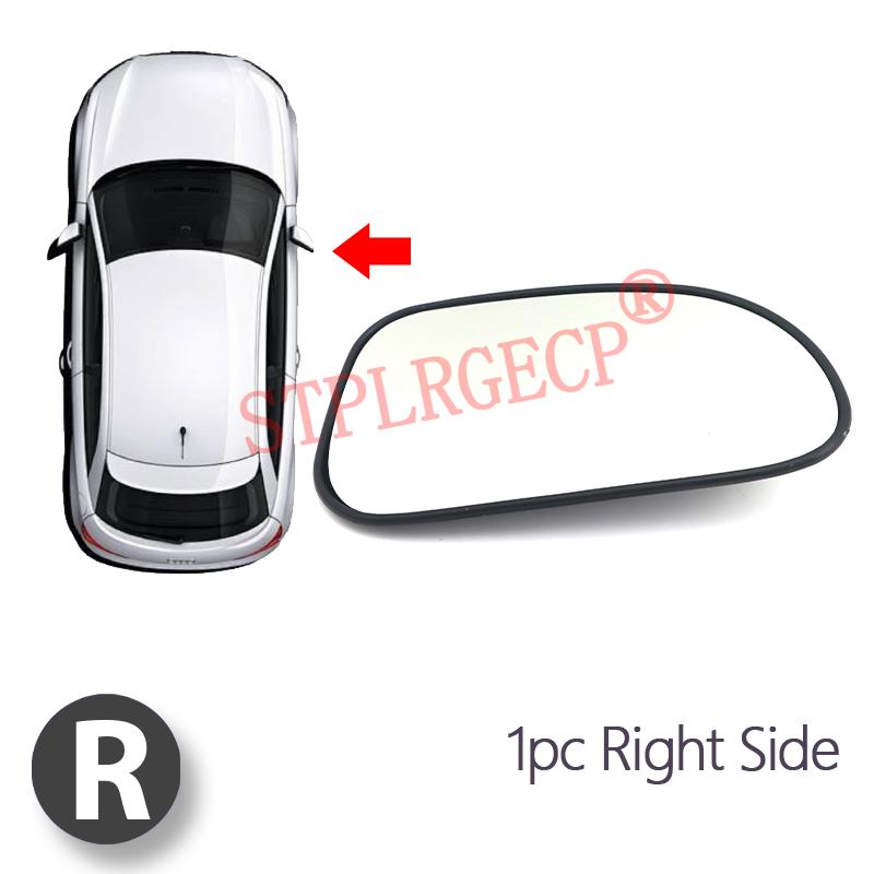 Stplrgecp Driver Side Left or Right Door Side Heated Wing Mirror Glass Lens for Chevrolet Lacetti Optra Excelle 2003-2009