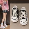 Canvas shoes summer women's little white shoes muffin board shoes thin breathable casual women's shoes