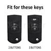 For Mazda 2 3 5 6 CX7 CX9 RX8 MX5 MPV Demio 2 3 Buttons TPU Car Key Case Remote Key Holder Cover Shell Fob Bag Protector