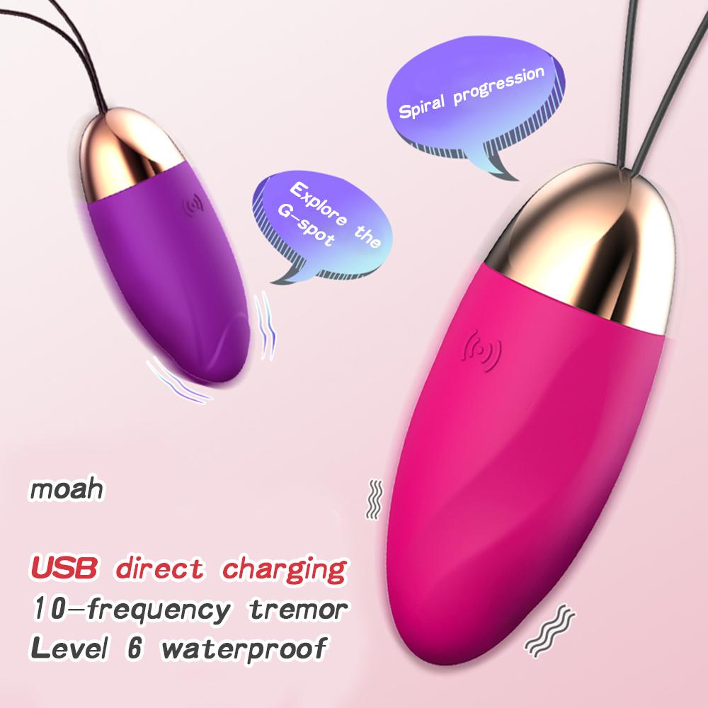 Wireless Remote Control Love Egg Vibrator G Spot Vaginal Clitoris Stimulator Body Massager for Adult Women Couples