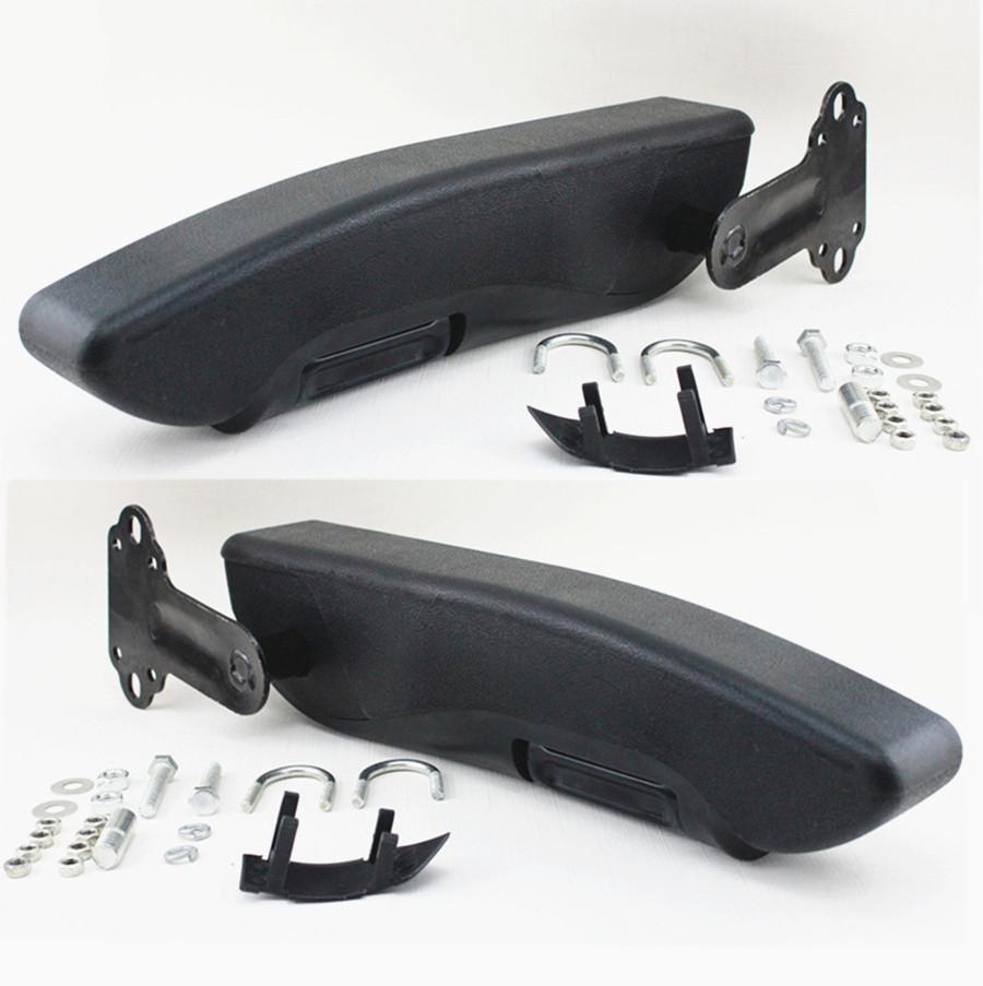 Universal Adjustable PU Leather Truck Seat Armrest Console Box Car Seat Arm Rest Caravan Seat Parts Right Side Comfortable