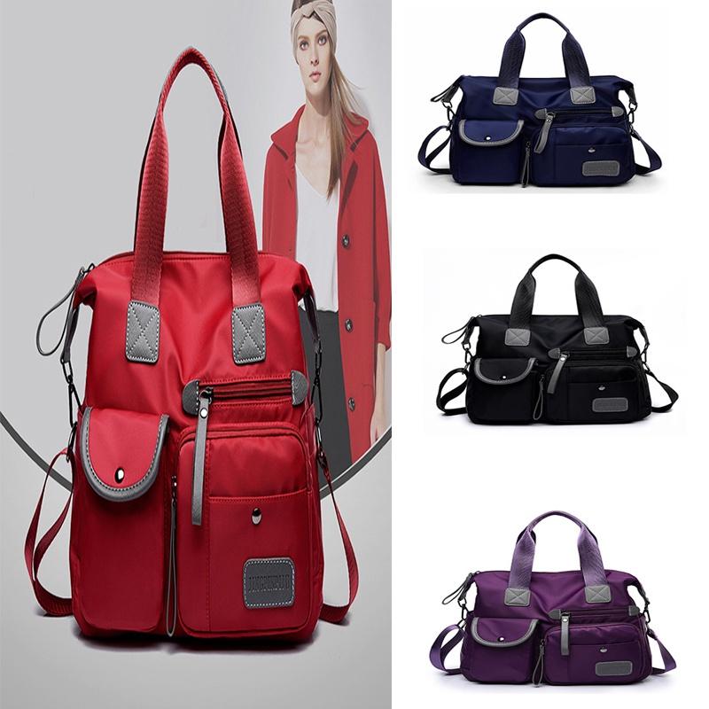 Stylish Women Waterproof Nylon Shoulder Bags With Large Capacity And Timeless Design