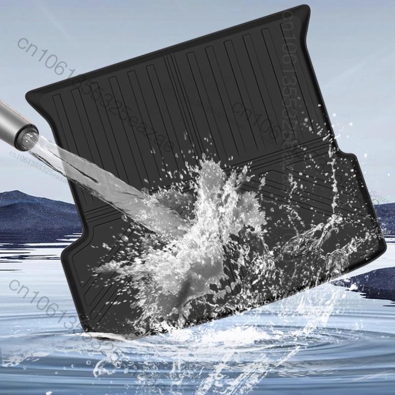 For Geely Galaxy Starship 7 EX5 EM-i 2026 Car Rear Trunk Cargo TPE Trunk Mat Floor Tray Rear Seat Backrest Pad Auto Accessories
