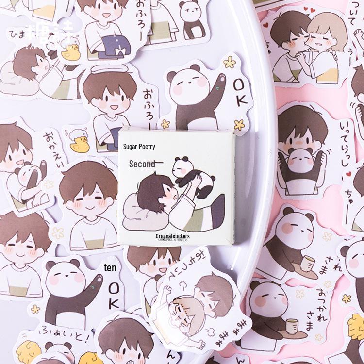 Be My Meow: Cute Kitty Cartoon Stickers - DIY Decoration & Growth Manual Set