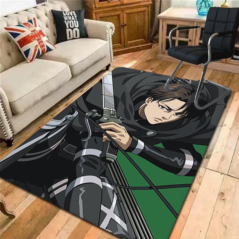 Attack on Titan Rug Floor Mat for Living Room or Bedroom Soft and Comfortable Carpet a Gift for Birthday and Holiday.DFDT261018399
