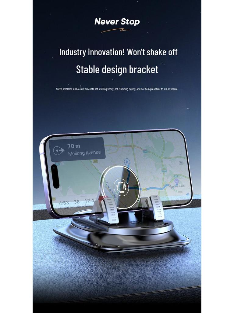2025 Universal Suction Cup Car Phone Holder for Dashboard & Console
