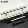 NAIERDI Furniture Stainless Steel Handles 10mm Kitchen Door Cabinet Pulls Drawer Knobs Hardware