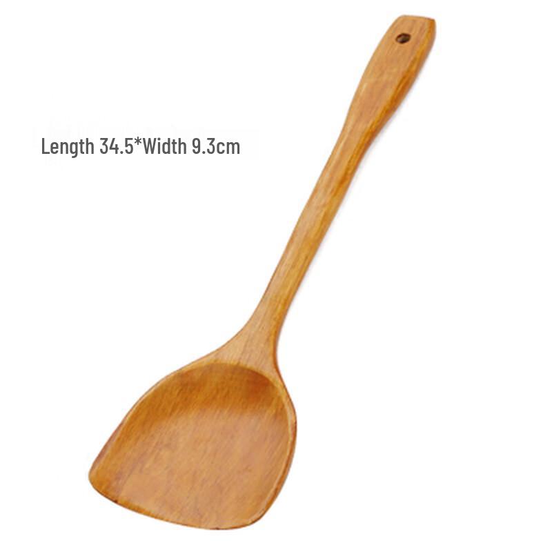 

Zhaoran Long Handle Wooden Wok Spatula Set