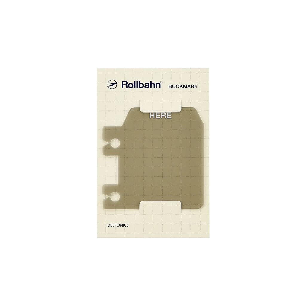 Of Rollbahn Pocket Memo L Bookmark [Delfonics] [Set 2] (olive)/Rollbahn (clear Gray)