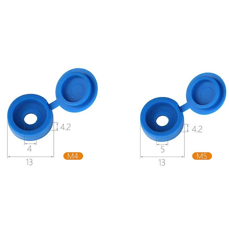 Decorative Snap-On Screw Caps for 3mm-5mm Screws