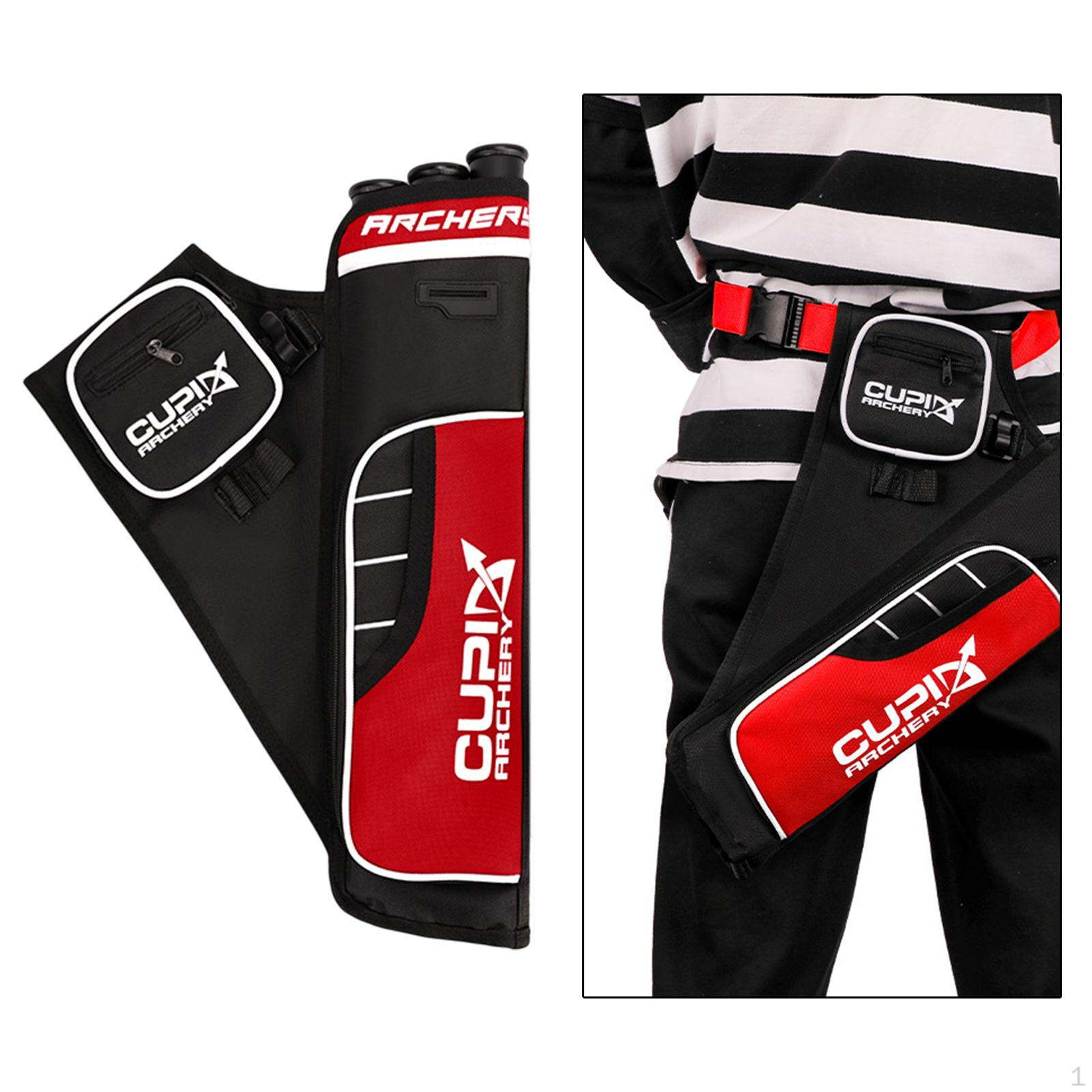 

Колчан для стрільби з лука 3 трубки для стріл Тренувальний лук Практика червоний