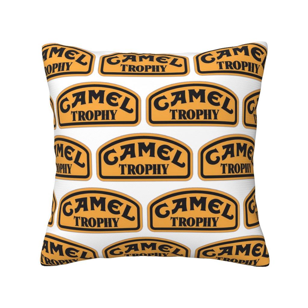 Camel Trophy Classic Logo Square Pillowcase Pillow Cover Cushion Decor Comfort Throw Pillow for Home Living Room