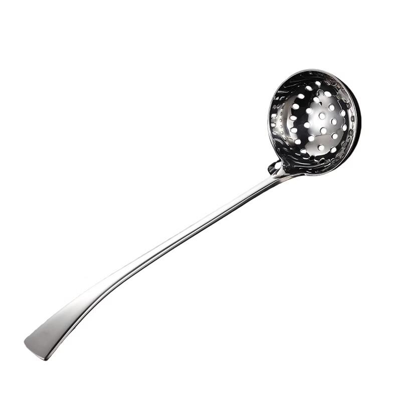 Qianxing 304 Stainless Steel Long Handle Slotted Spoon Set