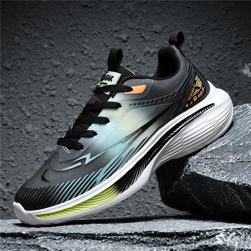 Men's shoes 2025 summer new casual ice silk mesh sports shoes soft sole light breathable non-slip running shoes women's shoes