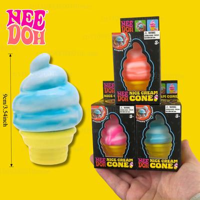 Schylling  Selling Surprise Ice Cream Cone NeeDoh Toy Stress Relief Decompression Squishy Sensory Toy Party Gifts  Home Decor