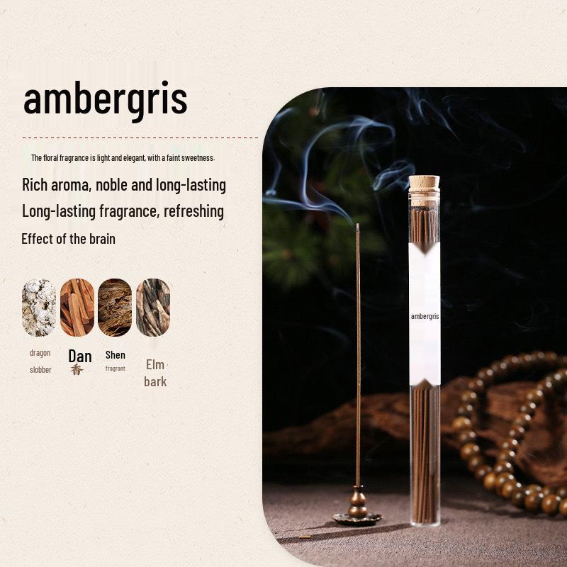 Cream Ceramic Incense Holder for Home, Tea Room, Agarwood, Sandalwood, High-End Design Incense Burner.