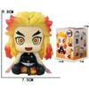 4pcs/set Anime Demon Slayer Action Figure Douma/Shinazugawa Sanemi/Rengoku Kyoujurou/Iguro Obanai Desktop Model Figure Toys Gift