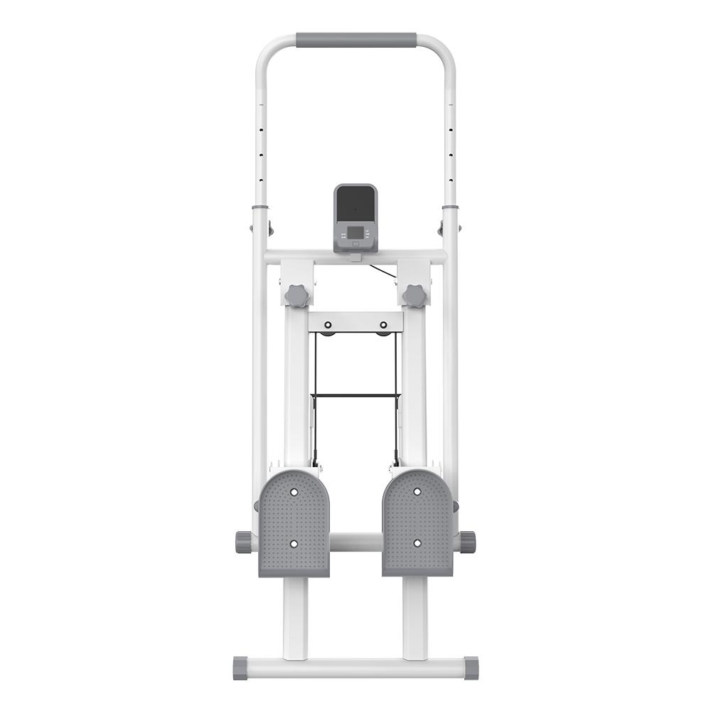 Formill QK7906 Stair Stepper, 3-Level Adjustable Handlebar & Pedals, Foldable Vertical Climber with LED Display