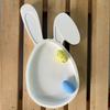 Rabbit Series Tray Molds Lop-Eared Easter Design Gypsum & Epoxy Resin Compatible Dish Storage Plate Home Garden Decor