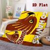 Atlanta Hawks 2D Flat Pattern Flannel Blanket High quality All Seasons Warmth and Comfort Perfect for Christmas Gifts.MMT0918587