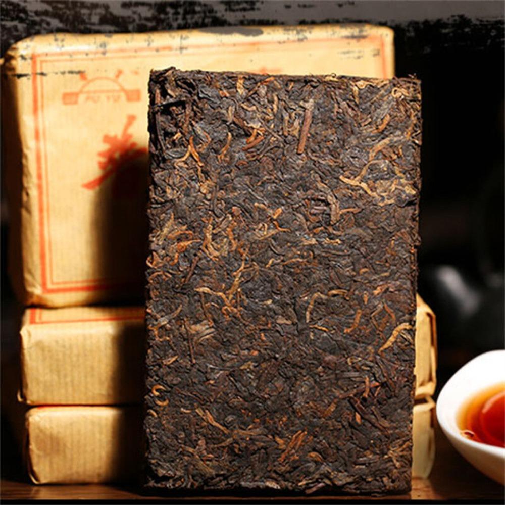 Organic Pu-erh Tea Brick 250g Yunnan Fermented Green Tea Natural Detox Herbal Drink 01