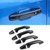 4PCS Door Handle Cover Trim Overlay Cap Kit For 1019+ Chevy Silverado GMC SIERRA