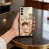 Chinese actress lusi Rosy Zhao Phone Case For Samsung S25,24,23,22,30,21,10,9,Ultra,Plus,Lite,FE,4,5 G Soft Black Case