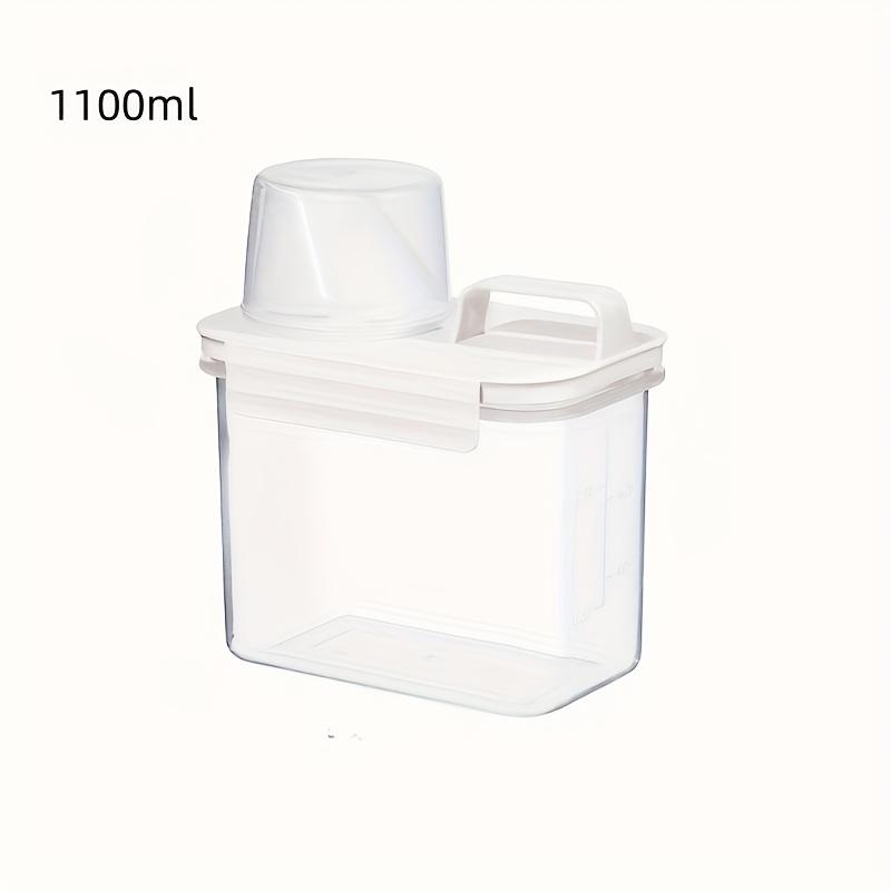 Household Storage Box, Transparent Laundry Detergent Storage Box, Household Large Capacity Storage Box