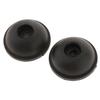 2x Luggage Spare Part Lower Foot Durable Suitcase Rivets Black