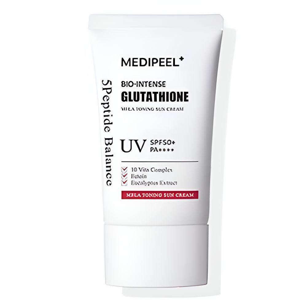 MEDI-PEEL Bio Intense Glutathione Mela Toning Sonnencreme SPF50+ PA++++ Aufhellende Sonnencreme 50ml