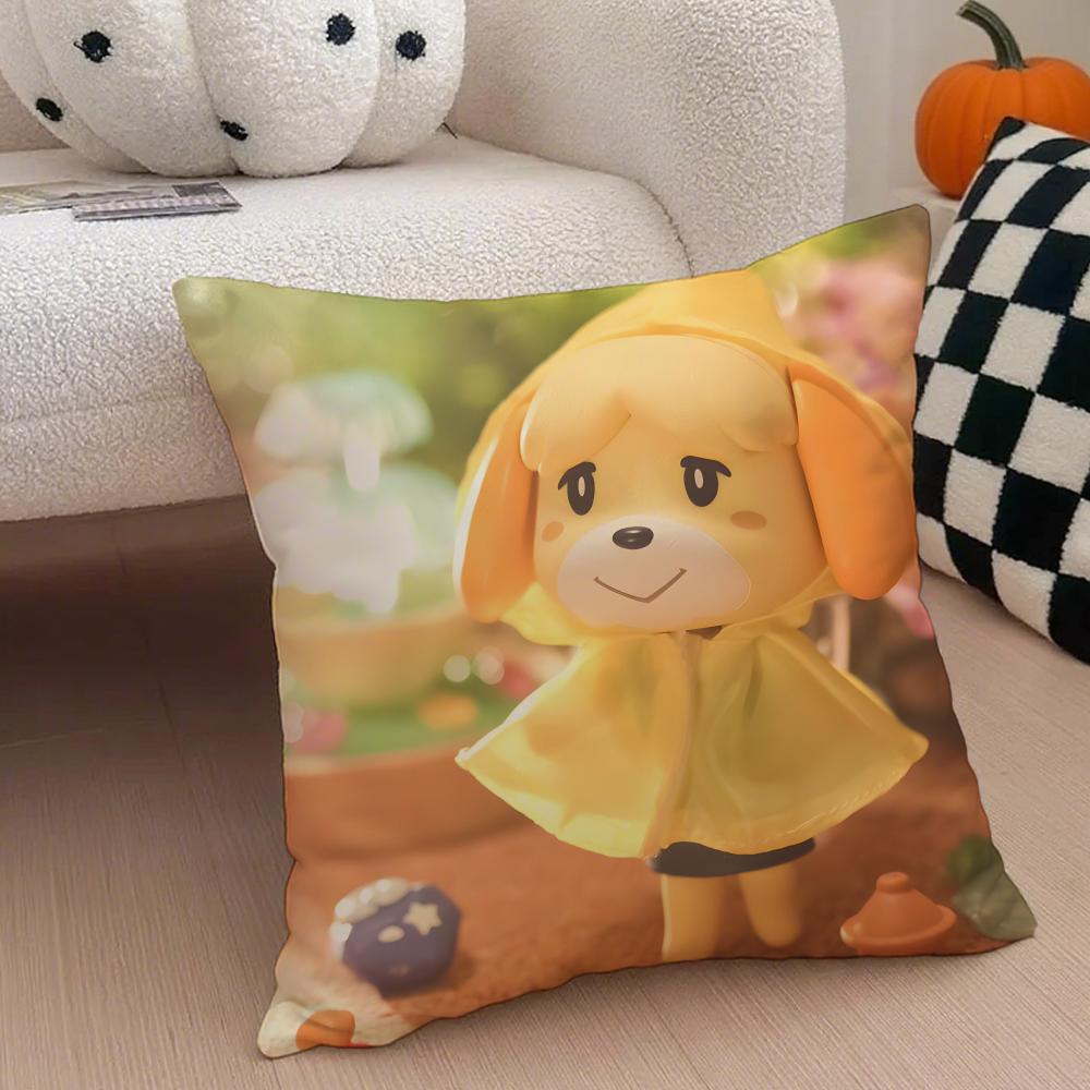 

IIsabelle Cushion Cover Linen Pillow Case Soft Breathable Protective Couch Room Decoration 30x30cm