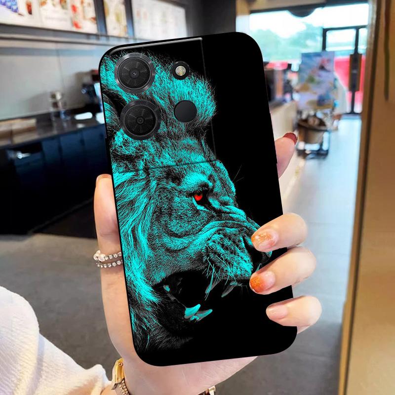 For TCL 503 Case Popular Painted Shell TPU Silicone Cover For TCL 503 Phone Case Protective Soft Cover Shockproof Funda Coque