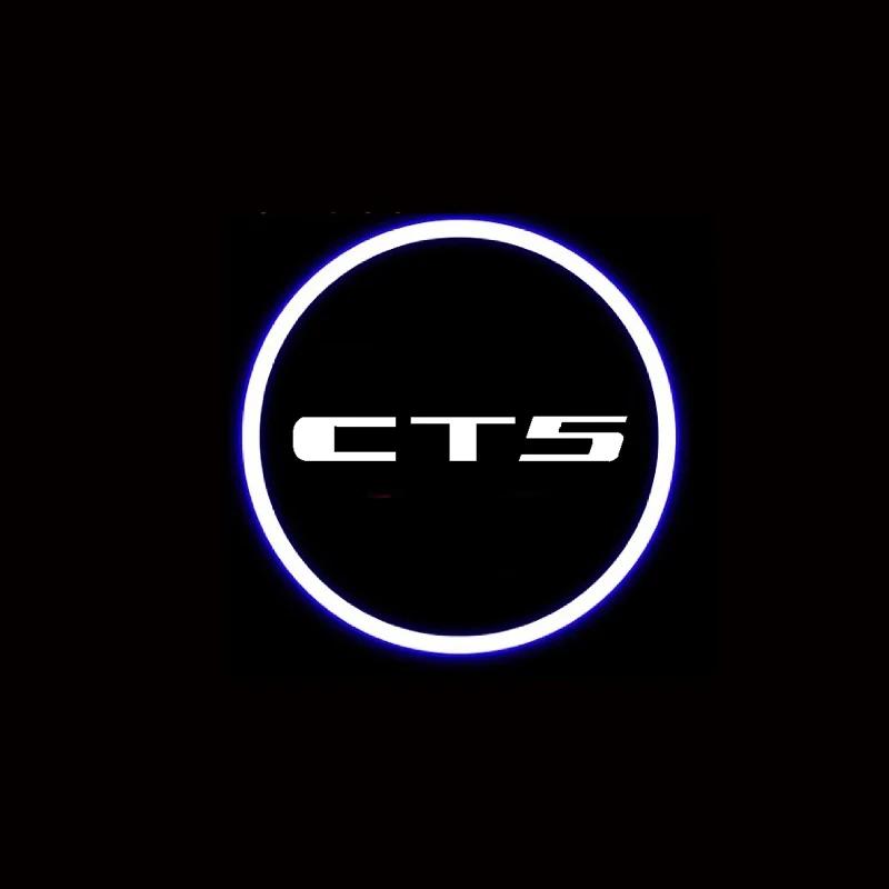 Cadillac CT5 Door Welcome Light HD Projector Lamp Car Door Courtesy Lights For Cadillac CT5 2020 Auto Exterior Accessories