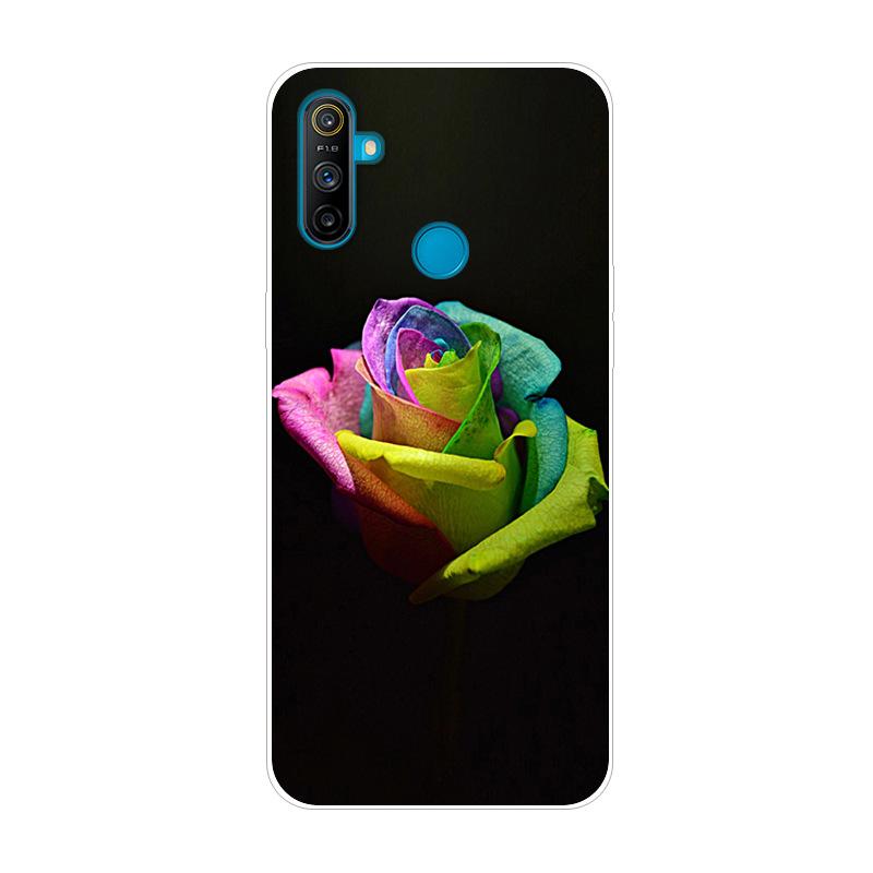 

Крутой чехол для Realme C3, силиконовый чехол с изображением животных для OPPO Realme C3, чехол с цветочным принтом, чехол для Realme C3 Capas C 3 Realme C3