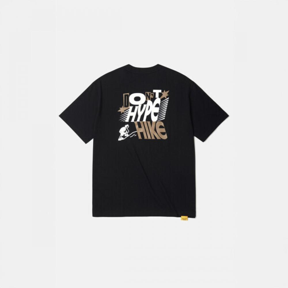 Kolon SporTs Unisex Graphic ShorT Sleeve T shirT jwTcm25811blk blacks/L