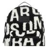 Marc Jacobs The  Fleece Letter Print Polyester Backpack Women backpack Black JVV1712736391498