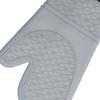 Silicone Oven Gloves Microwave Oven Gloves Heat Resistant Baking Antiscald Thickened Baking Gloves Gray