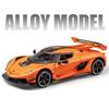 Koenigsegg Car Alloy Model Toy 124 With Sound Light For Kids Collection Play